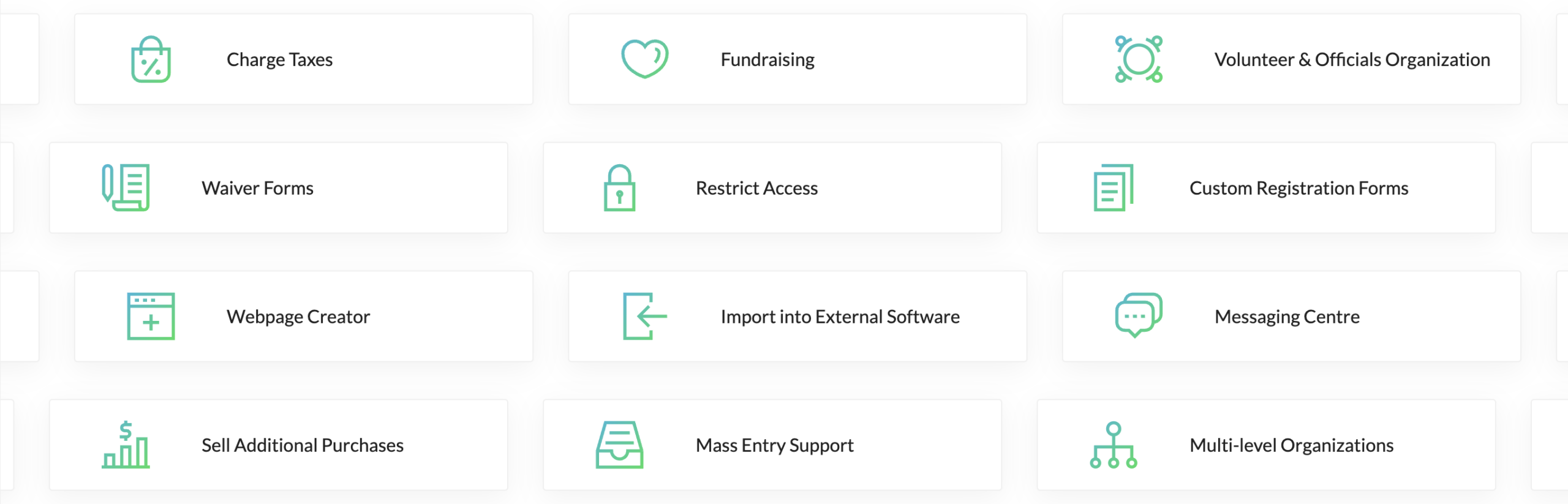 Trackie features screenshot